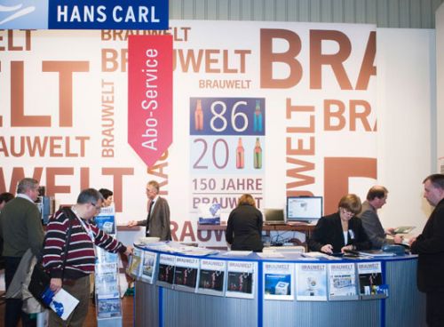 Messeauftritt des Fachverlags auf der BRAU Beviale 2012