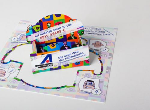 Produktmuster aus der neuen Welt des Foliendrucks