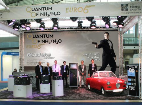 Der „BLAQ-Sys Compact“ auf der Automotive Testing Expo 2013