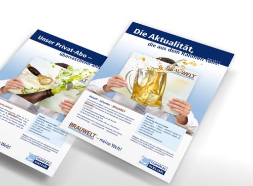 Anzeigen-Kampagne für die Fachzeitschrift BRAUWELT