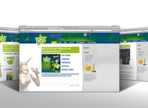 Rock the POS als vollwertige Webseite