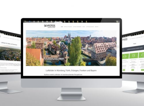 Konzeption der Webseite skyfotos.net