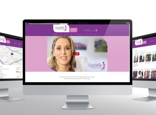 Website im Responsive Design mit femininer Note 