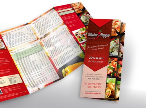 Leckeres Redesign der XL-Speisekarte