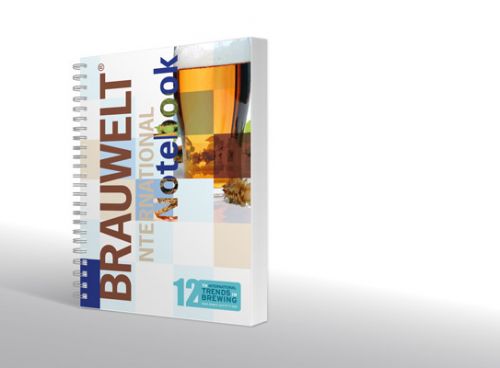 Block und Notizbook zum Symposium „12th Trends in Brewing“