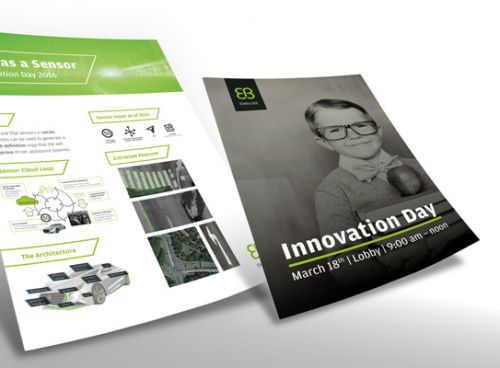 Plakate für den Innovation Day 2016