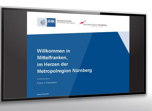 Vorstellung des Wirtschaftsstandorts Mittelfranken