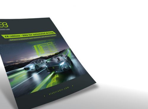 Printmedien zum neuen Softwareprodukt EB robinos
