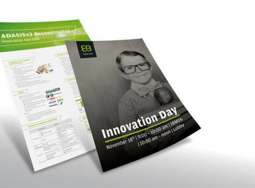 Plakate für den Innovation Day November 2016
