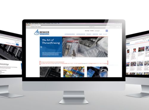 The Art of Thermoforming – Relaunch der Benker Website
