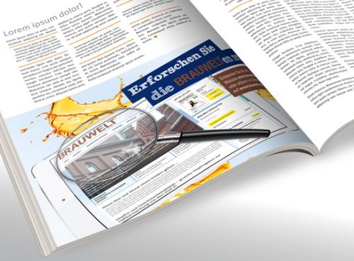 Kampagne zur Präsentation der neuen Website