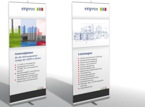 Rollups und Infoblätter für den Stadtwerkekongress 2017