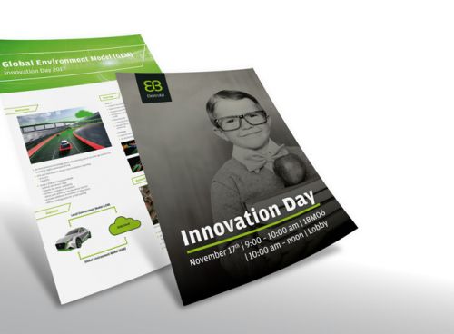 Plakate zum Innovation Day November 2017