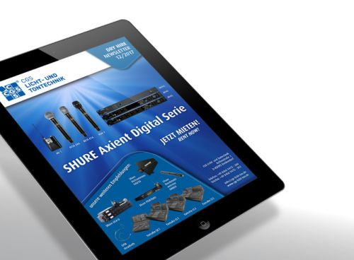 Newsletter 2017 für die Licht- und Tontechnik
