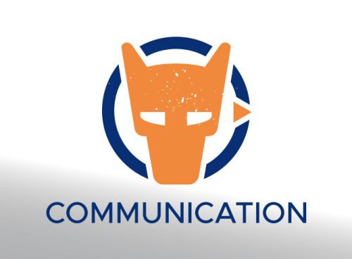 Logo für den neuen Geschäftsbereich „Communication“