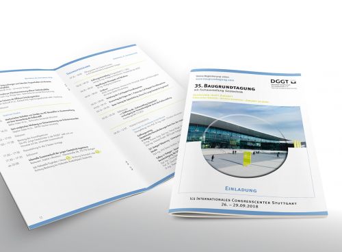 Komplettpaket für die Baugrundtagung 2018