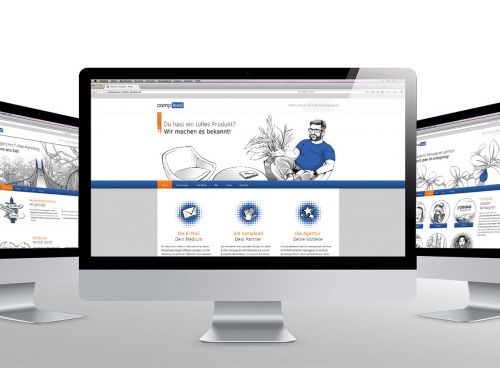 Technische Umsetzung des sehr individuellen Screendesigns