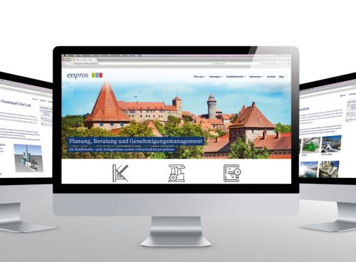 Website-Relaunch mit inhaltlicher Erweiterung im Flat Design