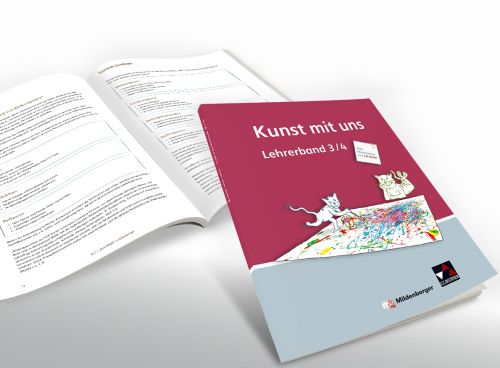 Kunst mit uns 3/4, Lehrerband mit CD für die Grundschule (39817)