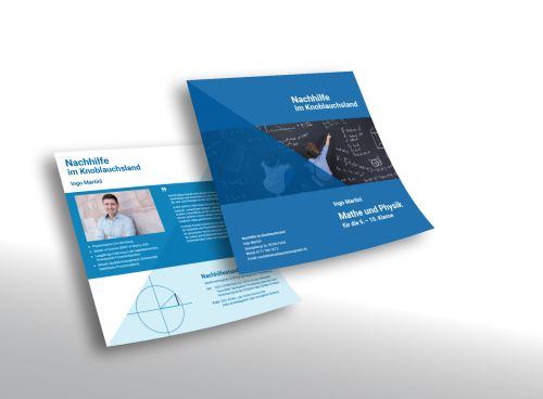 Infoblatt zum Nachhilfe­angebot in Mathe und Physik