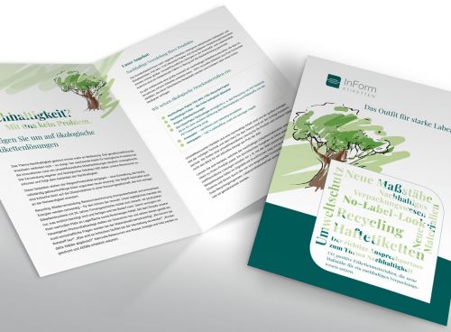 Thema Nachhaltigkeit in der Etiketten-Produktion