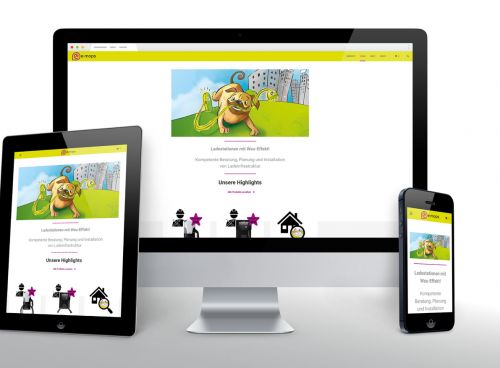 WooCommerce-Shop für Ladestationen und Service