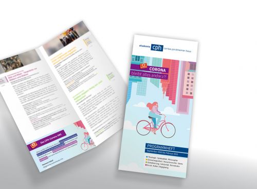 Programm 2020/2021 der Aka­de­mie und Weih­nachtskarte