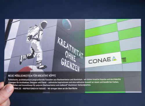 Mailing, Giveaways und Landingpage für Architekten