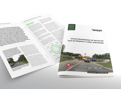 Whitepaper zur Kooperation bei HUDs mit Ansys 