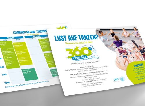 Vielfältiges Webematerial für den Neustart der Tanzschule