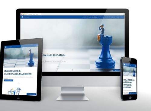 Performante Site mit kreativen Artworks und Funktionen