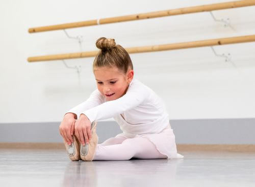 Fotoshooting für die Website der jungen Tanzschule