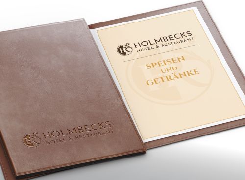 Speisekarte als pragmatische Lösung mit Digitaldrucken