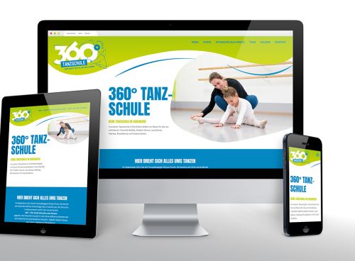 Rundum schwungvolle und plakative Vorstellung im Web