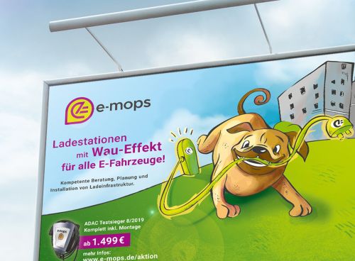 Regionale Werbekampagne mit Großflächenplakaten