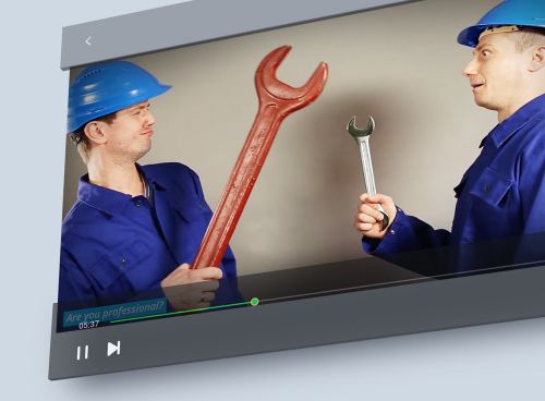 Video-Clips zur Inszenierung von Stellenangeboten