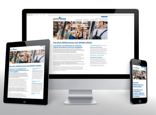 Site mit Jobbörse für Logistik, Industrie & Handwerk