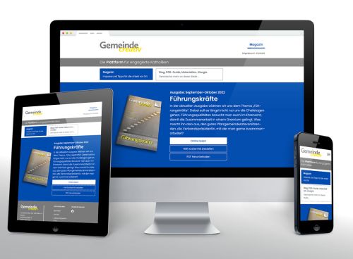 Plattform „Gemeinde creativ“ mit neuer Online-Ausgabe