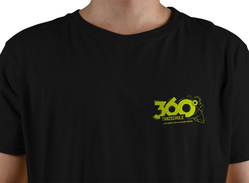 T-Shirts für Tanzschüler und Flyer zur offenen Tanzstunde