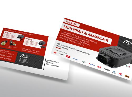 Mailing und Beilage für die Zeitschrift „Das Motorrad“