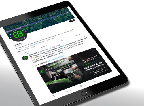 Vier Serien mit Motiven für SMM zu Auto­motive Software