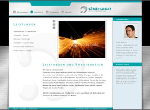Konzeption und Gestaltung der neuen Website