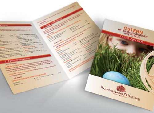 Folder zu Oster-Aktionen und Spargel-Wochen