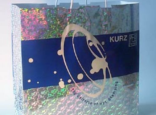 Tragetasche für die Fachmesse DRUPA 2002