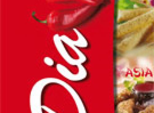 XL-Speisekarte mit Frühlings-Special