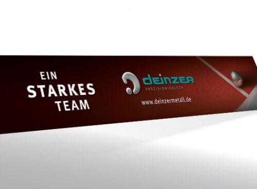 Bandenwerbung und Banner für den TSV Kornburg
