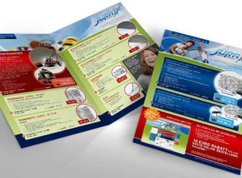 Mailing zu Angeboten aus dem Bereich Tennis