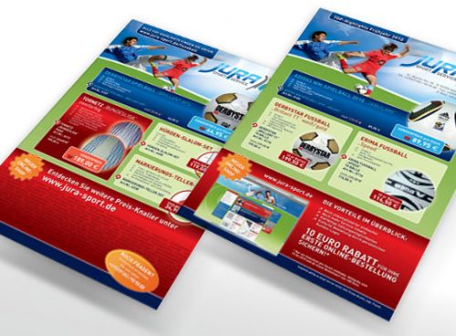 Mailing zu Angeboten aus dem Bereich Fußball