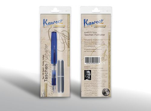 Sichtverpackungen für Kaweco Schreibgeräte