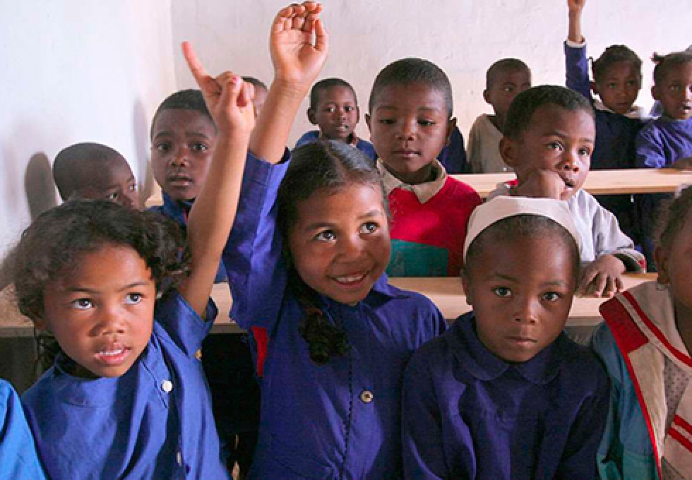 Lernen macht großen Spaß! Schulalltag in der Dorfschule